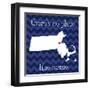 Massachusetts Home-N. Harbick-Framed Art Print