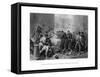 Massachusetts Militia Passing Through Baltimore, 1861 (1862-186)-null-Framed Stretched Canvas