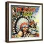 Massachusetts - Mohawk Trail, View of Mohawk Indians-Lantern Press-Framed Art Print