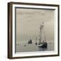 Massachusetts, Schooner Festival, Schooners in Gloucester Harbor-Walter Bibikow-Framed Photographic Print