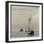 Massachusetts, Schooner Festival, Schooners in Gloucester Harbor-Walter Bibikow-Framed Photographic Print