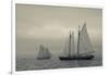 Massachusetts, Schooner Festival, Schooners in Gloucester Harbor-Walter Bibikow-Framed Photographic Print