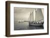 Massachusetts, Schooner Festival, Schooners in Gloucester Harbor-Walter Bibikow-Framed Photographic Print