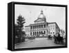 Massachusetts State Capitol Building-null-Framed Stretched Canvas