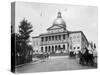 Massachusetts State Capitol Building-null-Stretched Canvas