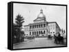 Massachusetts State Capitol Building-null-Framed Stretched Canvas