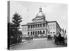 Massachusetts State Capitol Building-null-Stretched Canvas