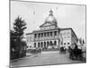 Massachusetts State Capitol Building-null-Mounted Photographic Print