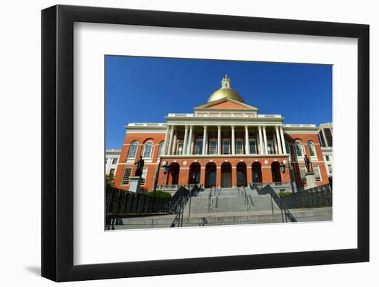 Massachusetts State House, Boston-jiawangkun-Framed Photographic Print