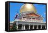 Massachusetts State House-Tupungato-Framed Stretched Canvas