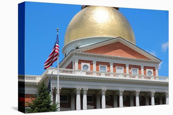 Massachusetts State House-Tupungato-Stretched Canvas