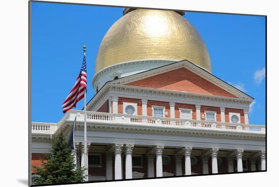 Massachusetts State House-Tupungato-Mounted Photographic Print