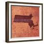 Massachusetts State Words-David Bowman-Framed Giclee Print