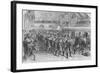 Massachusetts Volunteers on to Washington-Frank Leslie-Framed Art Print