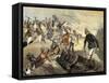 Massacre at British Mission, January 1897, Colonial Wars, Benin-null-Framed Stretched Canvas