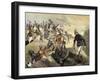 Massacre at British Mission, January 1897, Colonial Wars, Benin-null-Framed Giclee Print