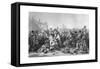 Massacre at Cawnpore, 1857-null-Framed Stretched Canvas