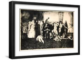 Massacre at Dinant, 1918-George Wesley Bellows-Framed Giclee Print