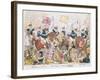 Massacre at St. Peter's, or 'Britons Strike Home'!!!, Pub. by Thomas Tegg, 1819-George Cruikshank-Framed Giclee Print