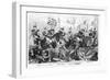 Massacre at St. Peter's, or Britons Strike Home!!!, Published by Thomas Tegg, 1819-George Cruikshank-Framed Giclee Print