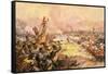 Massacre at Ulundi-James Edwin Mcconnell-Framed Stretched Canvas