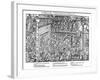 Massacre at Vassy, French Religious Wars, 1 March 1562-Jacques Tortorel-Framed Giclee Print