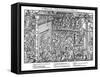 Massacre at Vassy, French Religious Wars, 1 March 1562-Jacques Tortorel-Framed Stretched Canvas