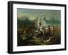 Massacre at Wyoming Valley-Eugène Boudin-Framed Giclee Print