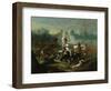 Massacre at Wyoming Valley-Eugène Boudin-Framed Giclee Print