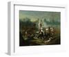 Massacre at Wyoming Valley-Eugène Boudin-Framed Giclee Print