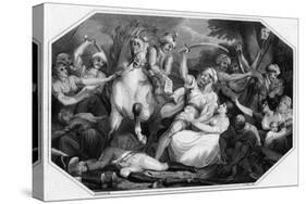 Massacre, Candi, 1803-J. Taylor-Stretched Canvas