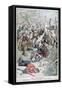 Massacre of a German Garrison in Damaraland, South-West Africa, 1903-null-Framed Stretched Canvas