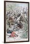 Massacre of a German Garrison in Damaraland, South-West Africa, 1903-null-Framed Giclee Print