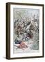 Massacre of a German Garrison in Damaraland, South-West Africa, 1903-null-Framed Giclee Print