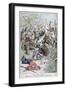 Massacre of a German Garrison in Damaraland, South-West Africa, 1903-null-Framed Giclee Print