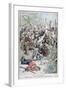 Massacre of a German Garrison in Damaraland, South-West Africa, 1903-null-Framed Giclee Print