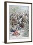 Massacre of a German Garrison in Damaraland, South-West Africa, 1903-null-Framed Giclee Print