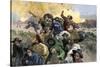 Massacre of Chinese Immigrants at Rock Springs, Wyoming, 1885-null-Stretched Canvas