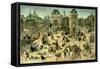 Massacre of Saint Bartholomew's Day, Aug. 24, 1572-Francois Dubois-Framed Stretched Canvas