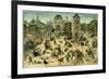 Massacre of Saint Bartholomew's Day, Aug. 24, 1572-Francois Dubois-Framed Art Print