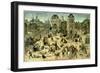 Massacre of Saint Bartholomew's Day, Aug. 24, 1572-Francois Dubois-Framed Art Print