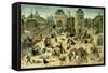 Massacre of Saint Bartholomew's Day, Aug. 24, 1572-Francois Dubois-Framed Stretched Canvas