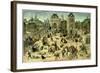 Massacre of Saint Bartholomew's Day, Aug. 24, 1572-Francois Dubois-Framed Art Print