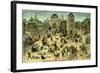 Massacre of Saint Bartholomew's Day, Aug. 24, 1572-Francois Dubois-Framed Art Print