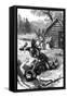 Massacre of Settlers by Native Americans, C17th Century-null-Framed Stretched Canvas