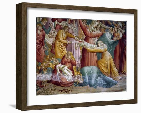 Massacre of the Innocents, 1410-Cenni Di Francesco Di Ser Cenni-Framed Giclee Print