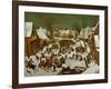 Massacre of the Innocents, 1565-66-Pieter Bruegel the Elder-Framed Giclee Print