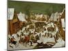 Massacre of the Innocents, 1565-66-Pieter Bruegel the Elder-Mounted Giclee Print