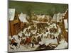 Massacre of the Innocents, 1565-66-Pieter Bruegel the Elder-Mounted Giclee Print