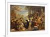 Massacre of the Innocents, about 1636/38-Peter Paul Rubens-Framed Giclee Print